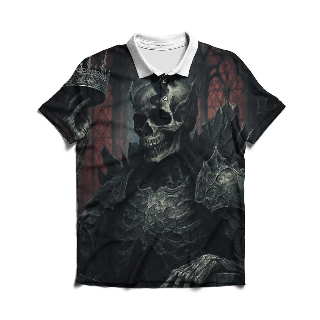 Crown Of The Hollow Monarch designer slim fit polos