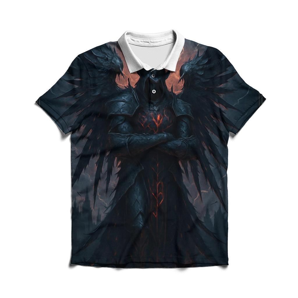Seraph Of Severed Dawn casual sports polo shirts