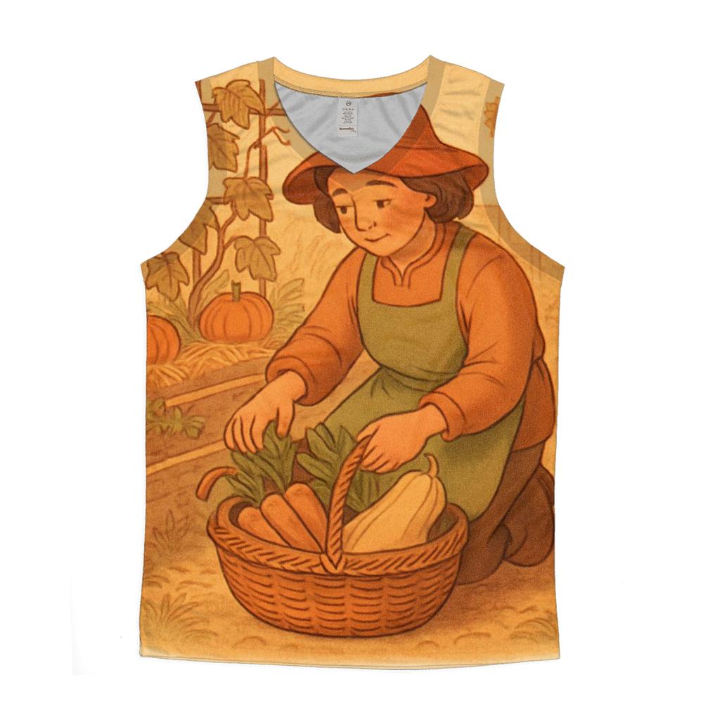 Thankful Garden Harvest Basket cotton sleeveless tops