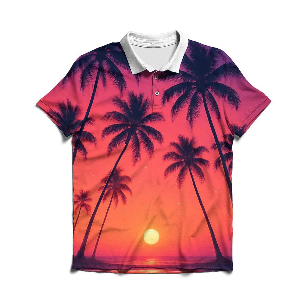 Palmshadow Serenade stylish collar polo tees