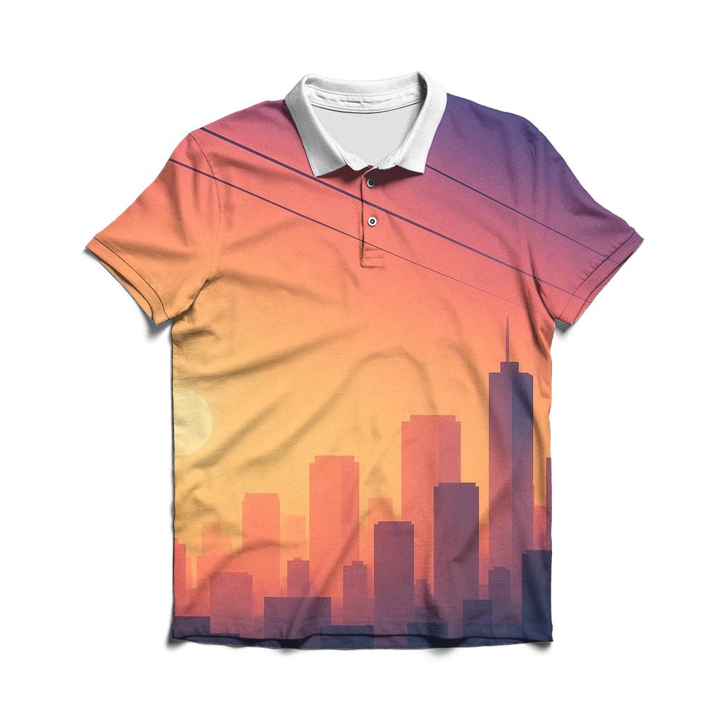 Twilight Tramline Skyline designer slim fit polos