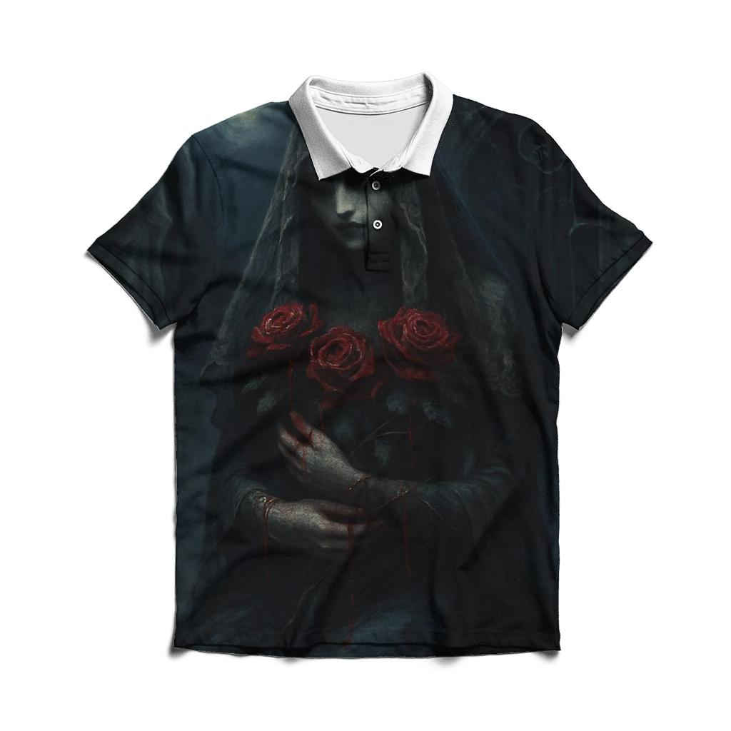 Bride Of The Black Thorn Bloom classic pique polos