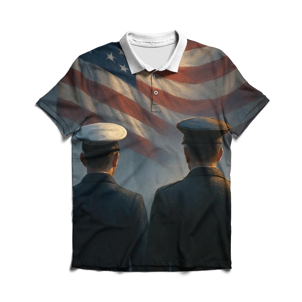 Guardians At The Capitol Twilight personalized polo shirts