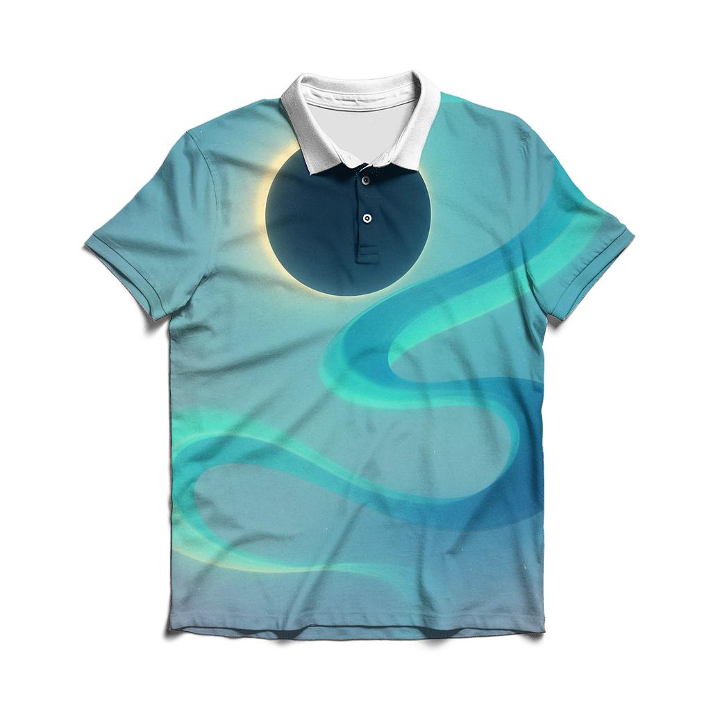 Mint Eclipse Ribbon Kite classic pique polos