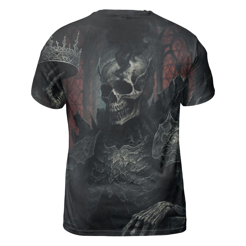 Crown Of The Hollow Monarch artistic all-over print tops