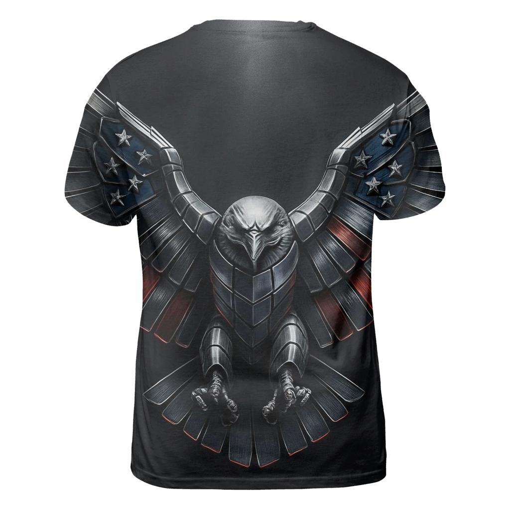 Eagle Of Molten Chrome statement graphic shirts