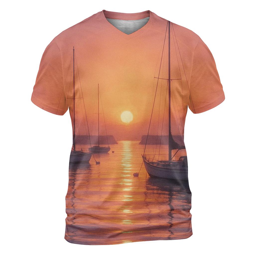 Harbor Of Melted Gold custom all-over print shirts