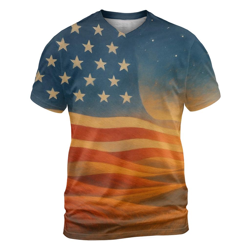 Prairie Flag Horizon Drift designer pattern shirts