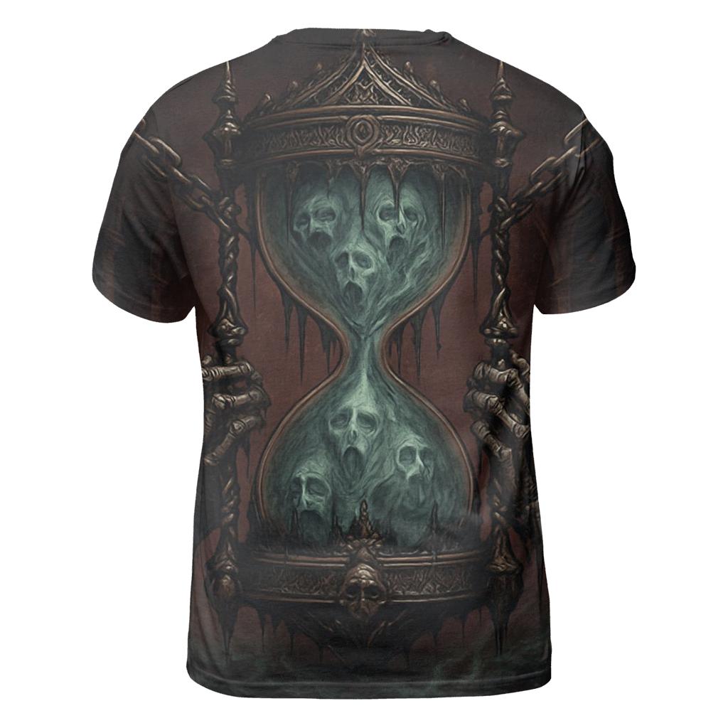 Hourglass Of The Bound Souls artistic all-over print tops