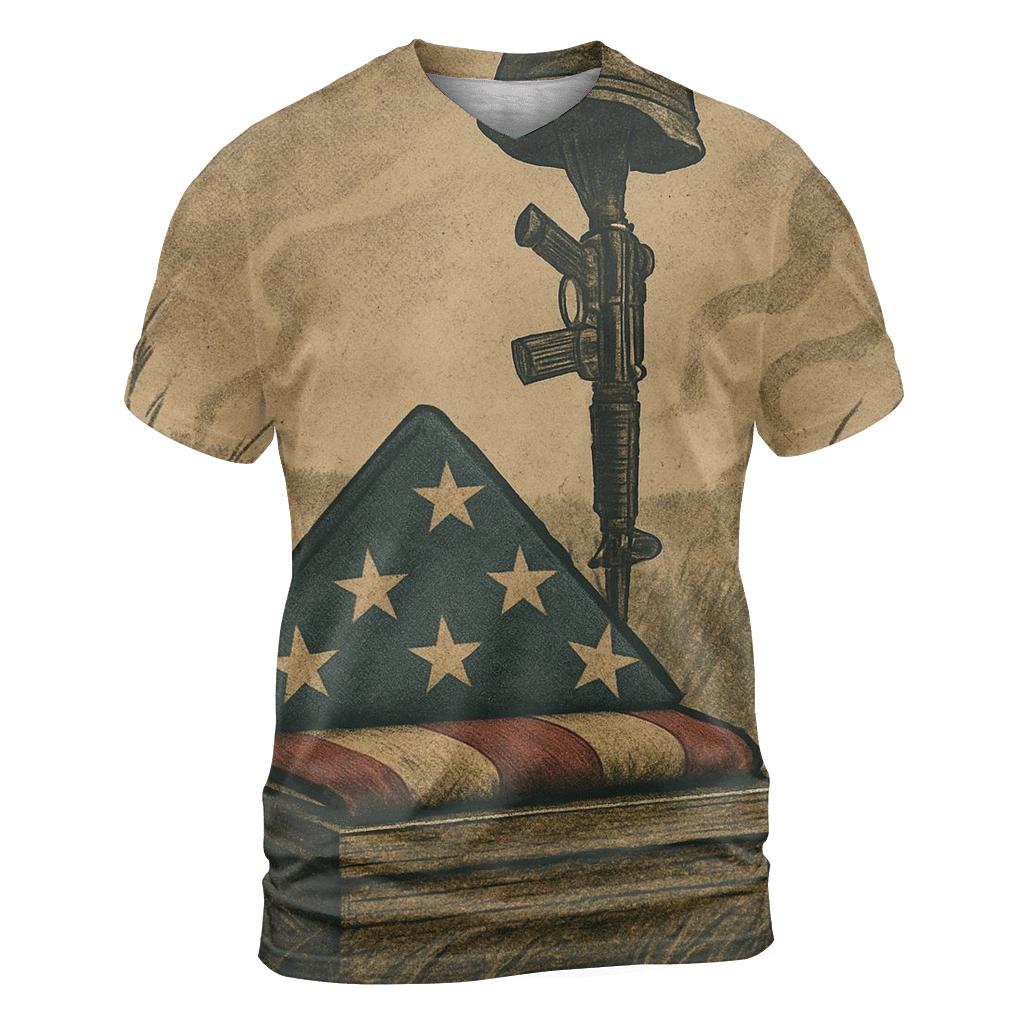 The Folded Promise Memorial statement graphic shirts