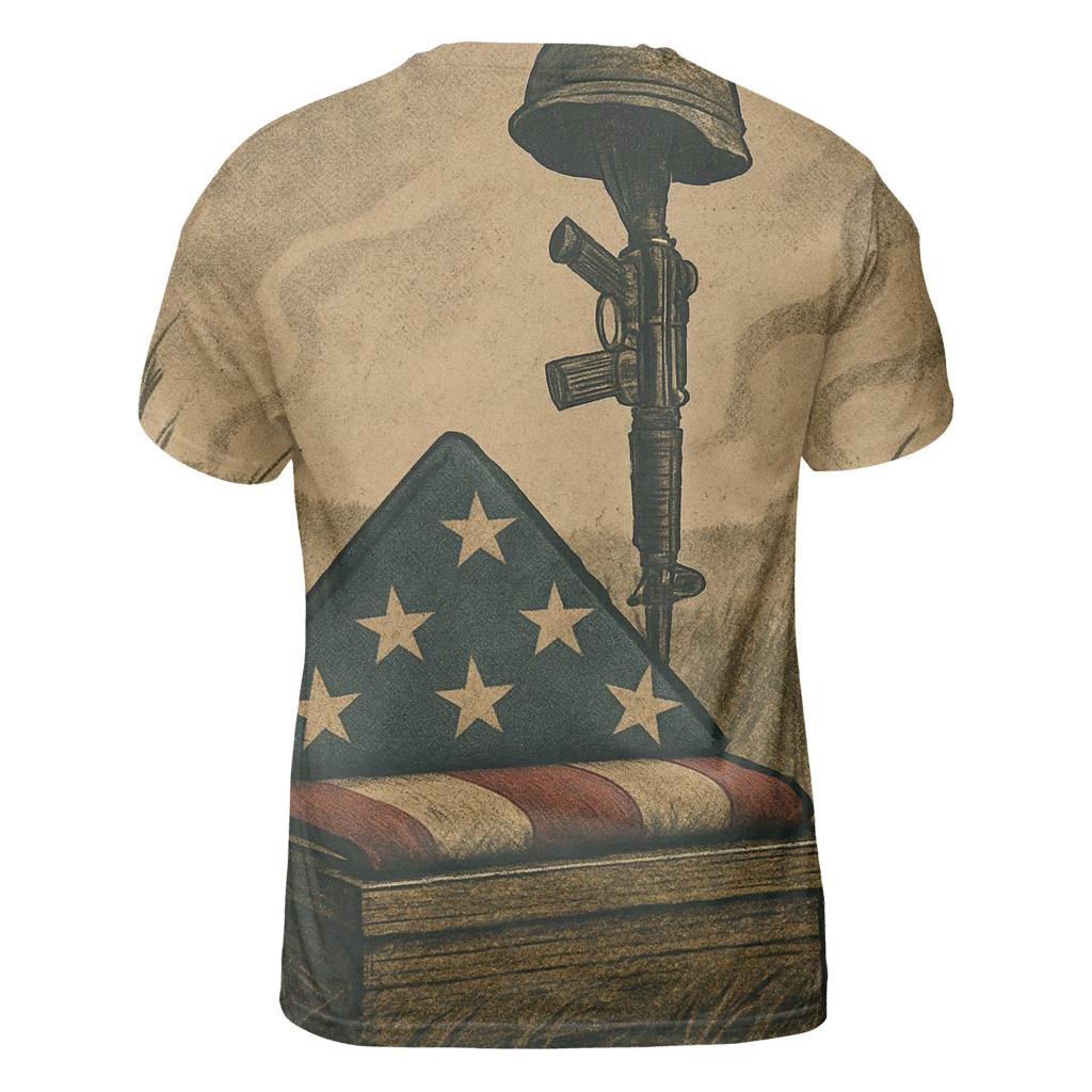 The Folded Promise Memorial statement graphic shirts