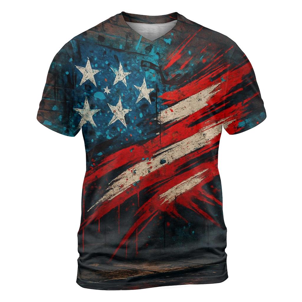 Graffiti Alley Starburst Banner statement graphic shirts