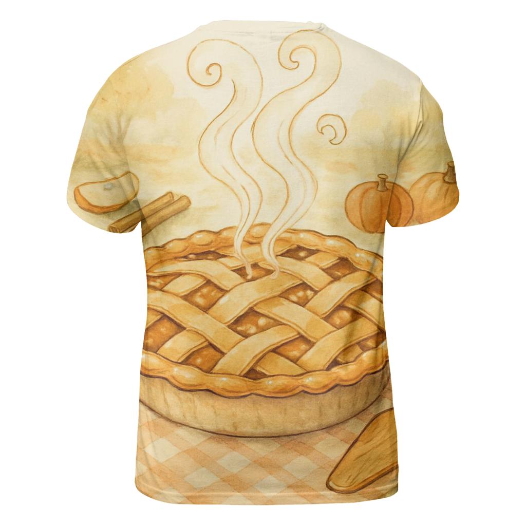 Autumn Orchard Pie Steam Spiral custom all-over print shirts