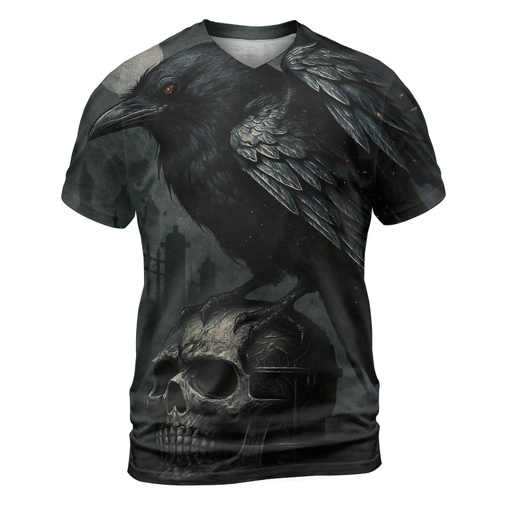 Raven Of The Iron Sepulcher artistic all-over print tops