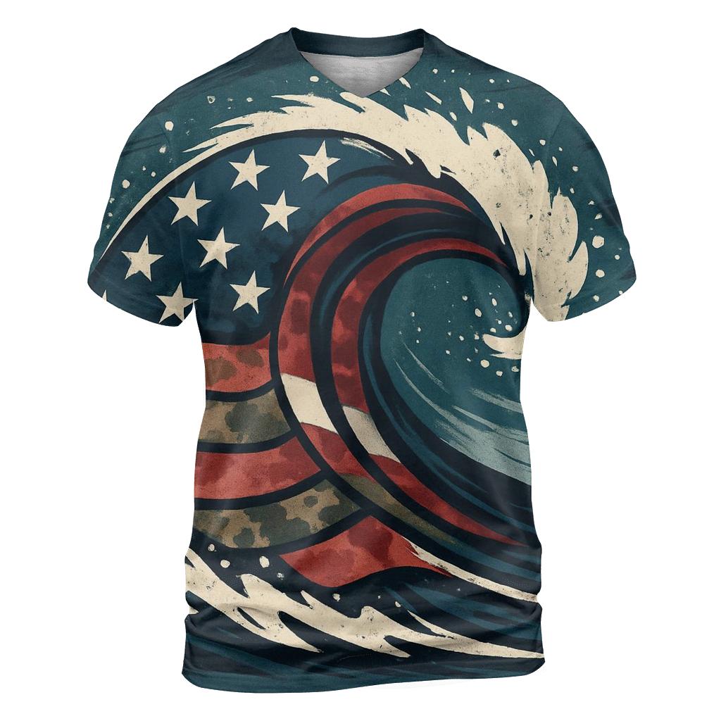 Camouflage Coast Guard Surge unique graphic print tees