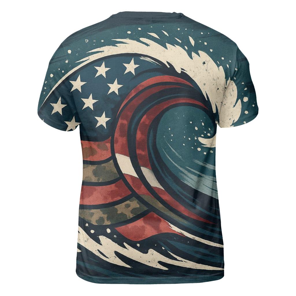 Camouflage Coast Guard Surge unique graphic print tees