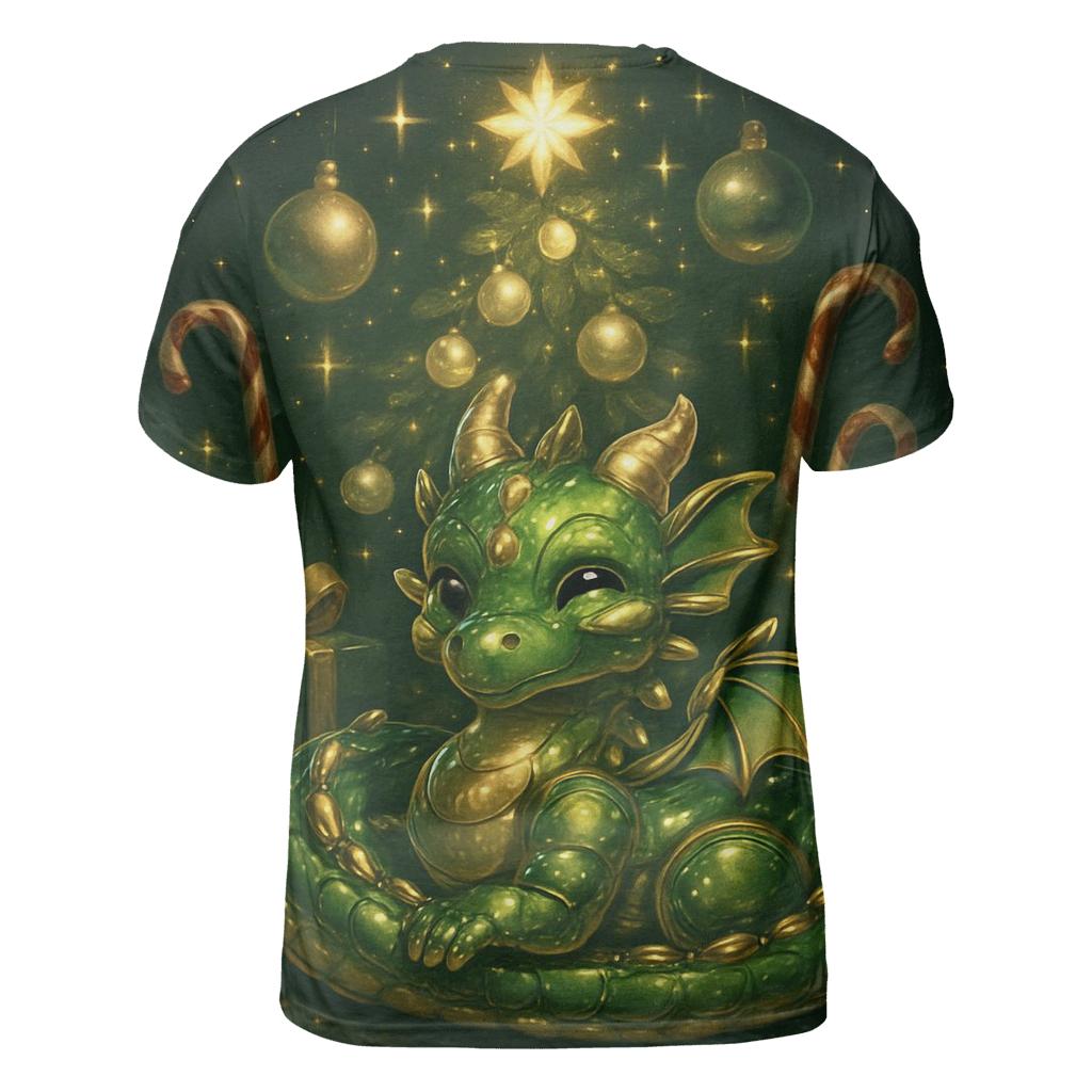 Ornament Dragon Guarding The Tree unique graphic print tees
