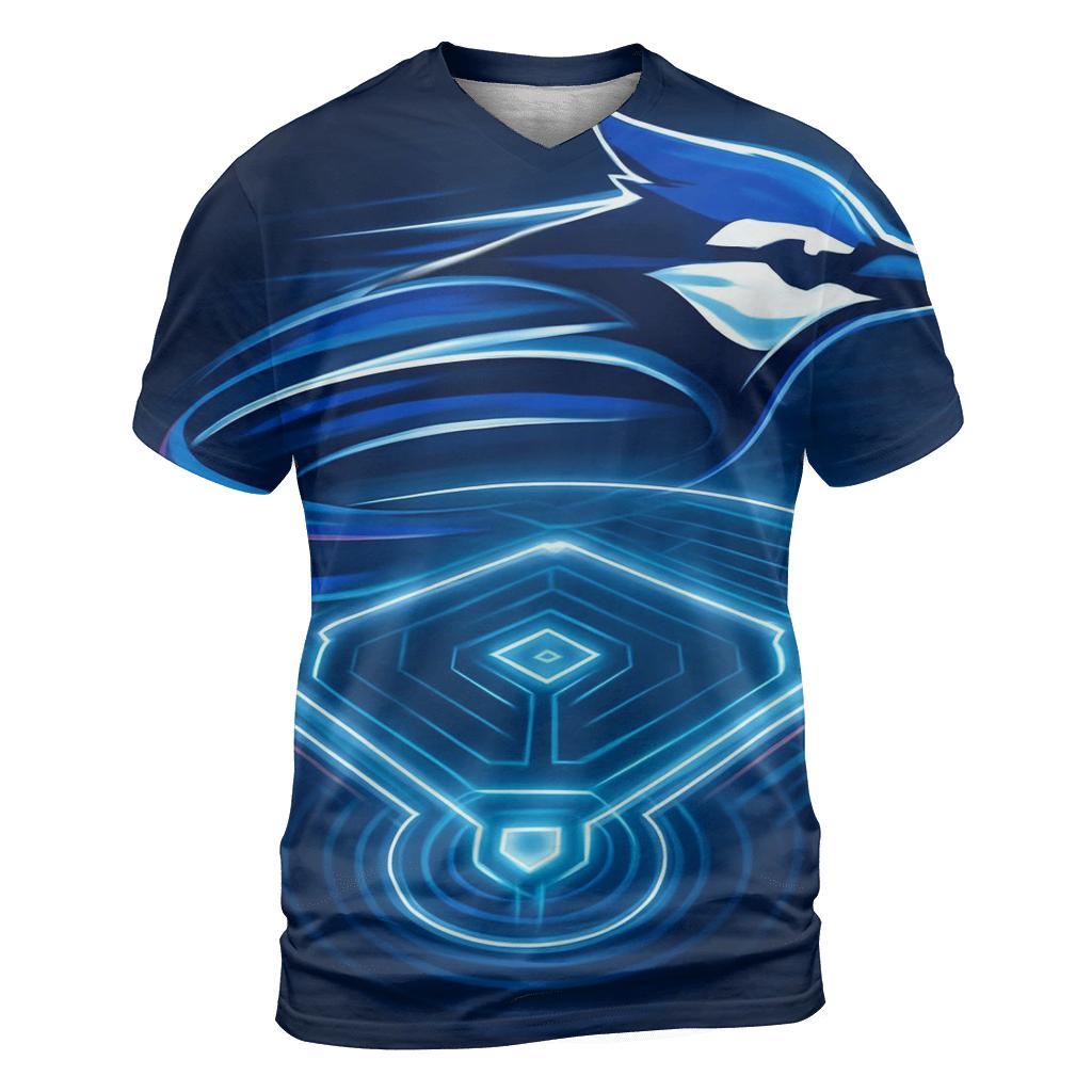 Diamond Pulse With Blue Jays Flight statement graphic shirts