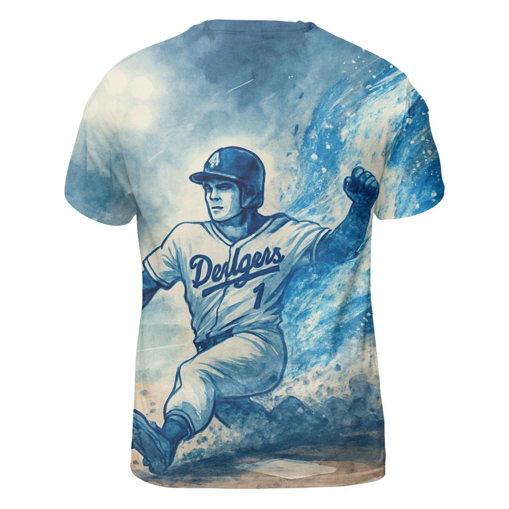 Comet Slider Into Home artistic all-over print tops