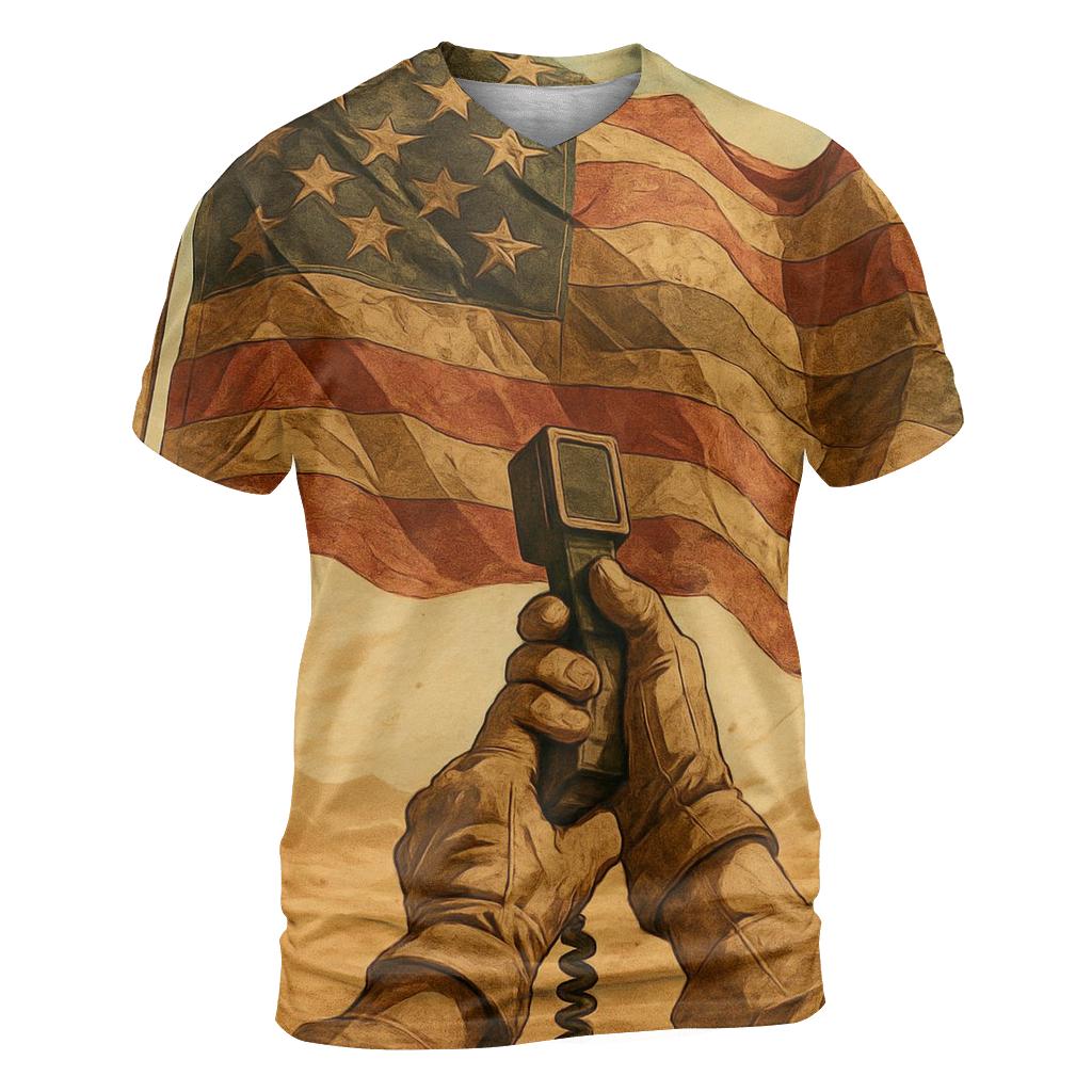 Courage In The Desert Wind unique graphic print tees