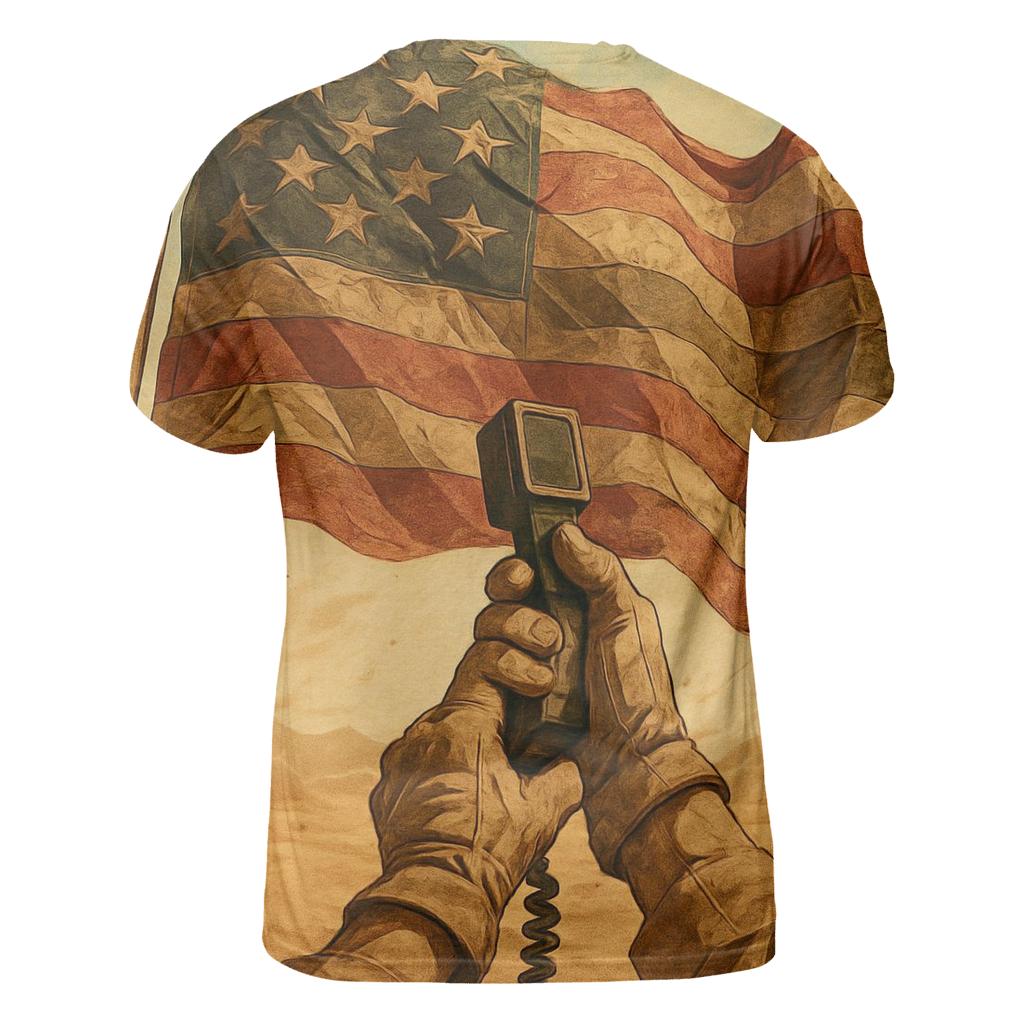 Courage In The Desert Wind unique graphic print tees
