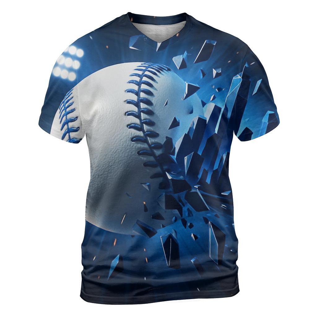 Skyline Breakthrough Fastball trendy printed shirt styles
