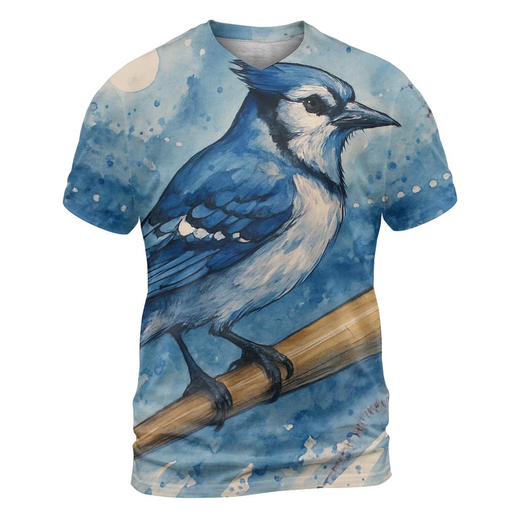 Blue Jays Moonlit Bat Perch custom all-over print shirts