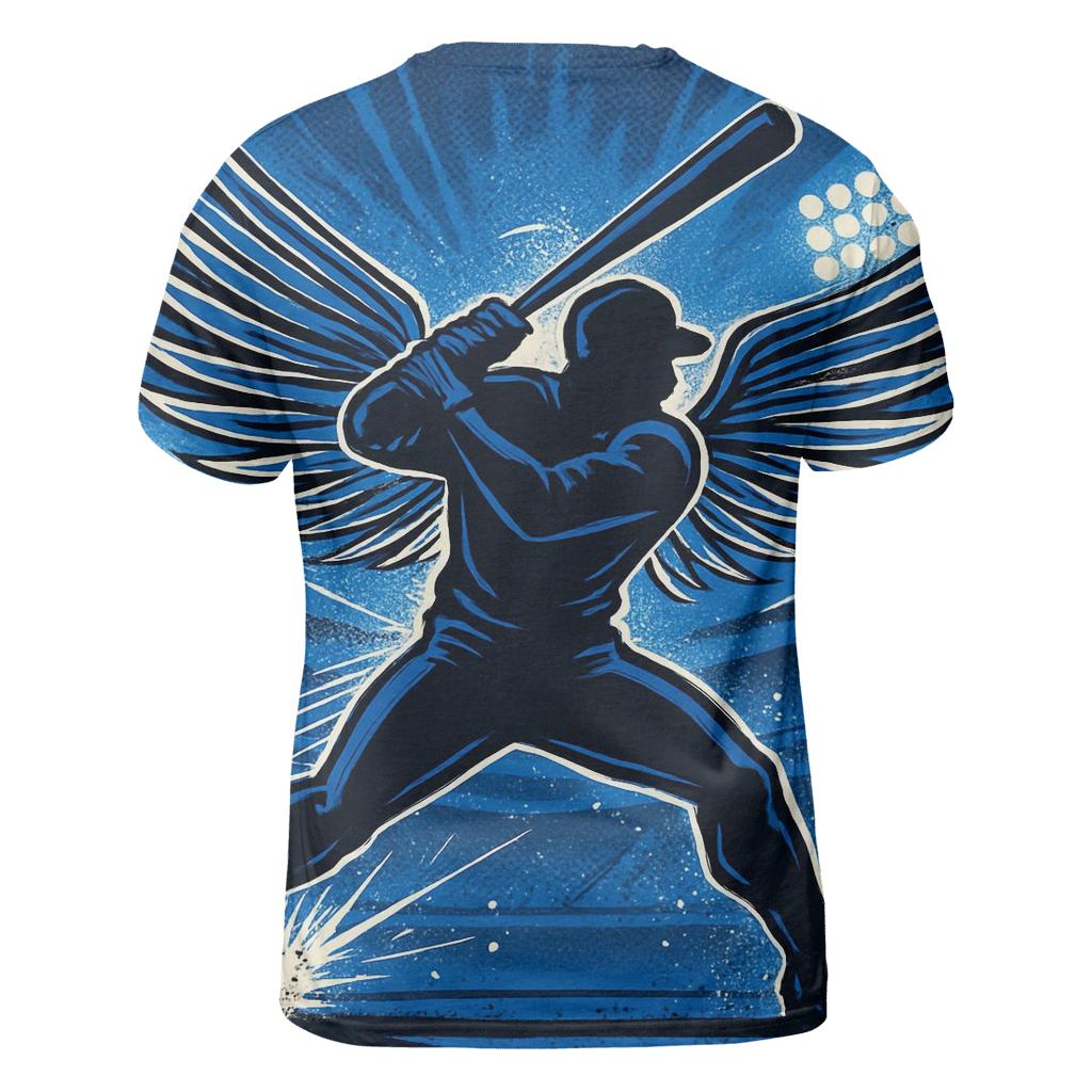 Floodlight Winged Batter custom all-over print shirts
