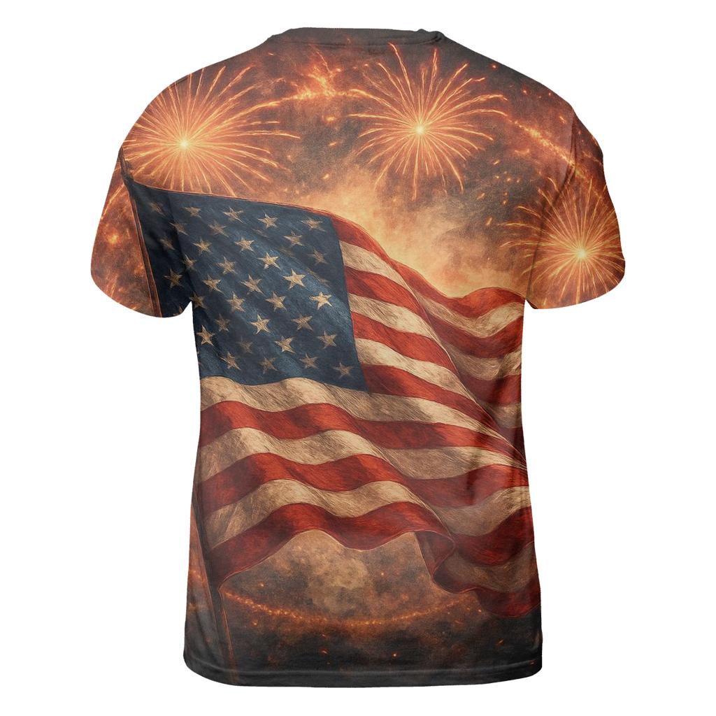 Firework Halo Standard unique graphic print tees