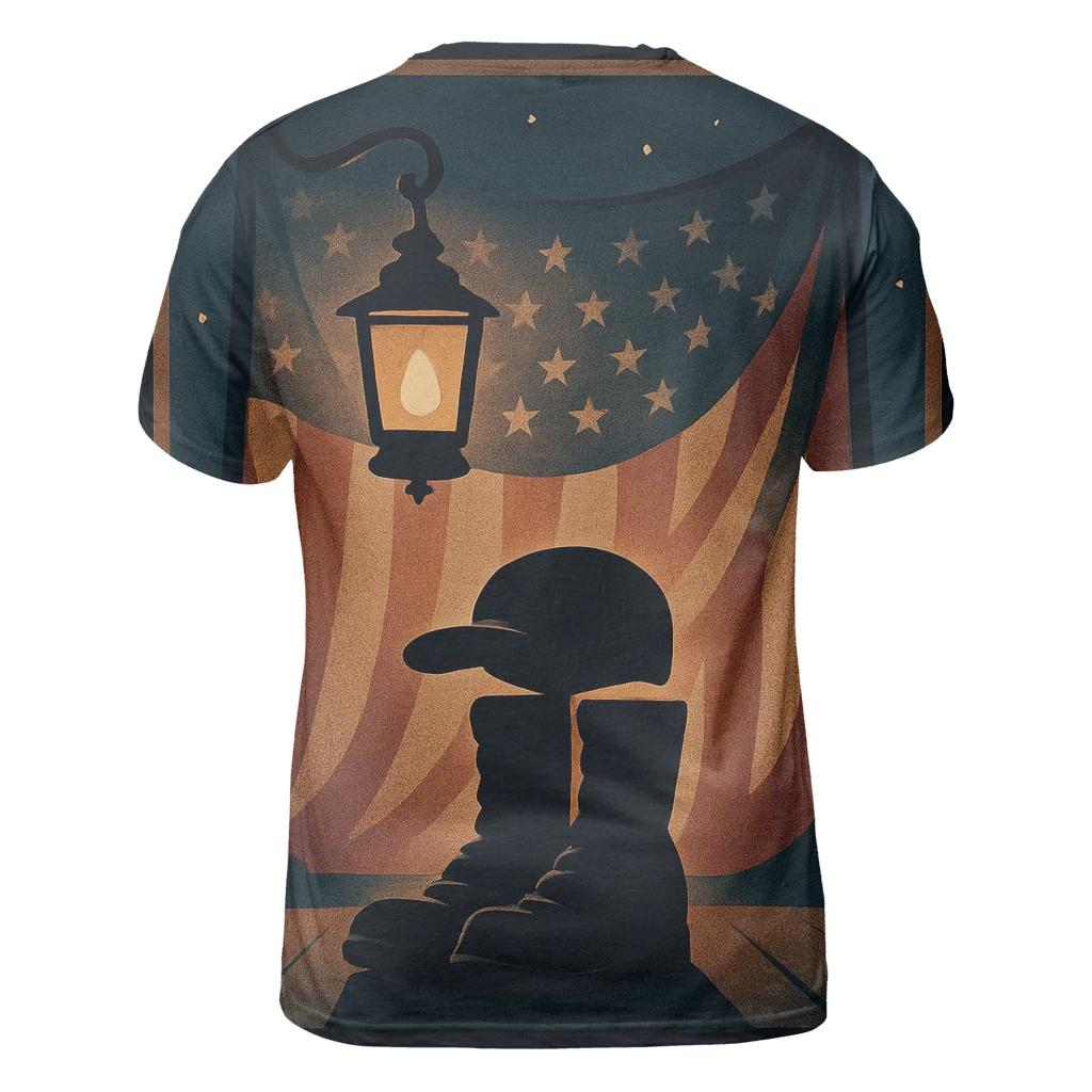 Homefront Lantern Vigil statement graphic shirts