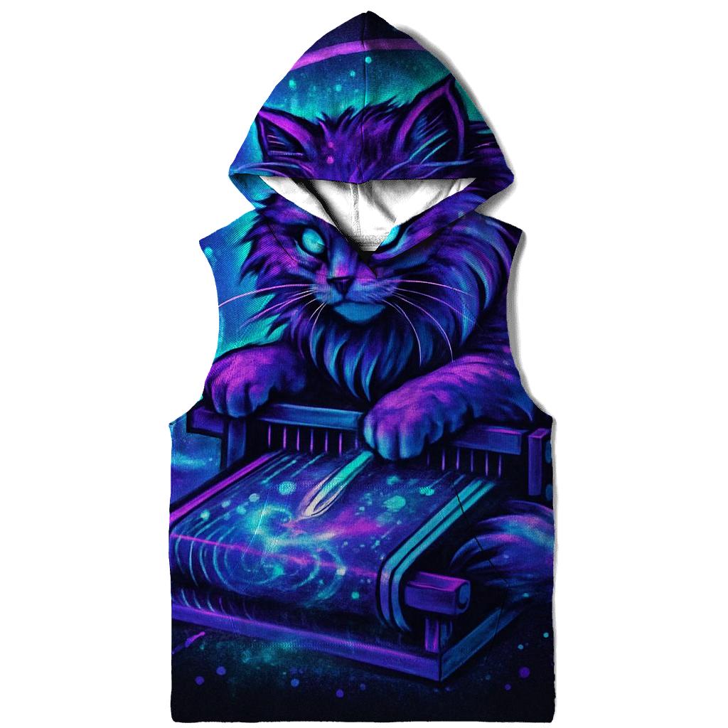 Nebula Threadweaver Cat designer hoodies