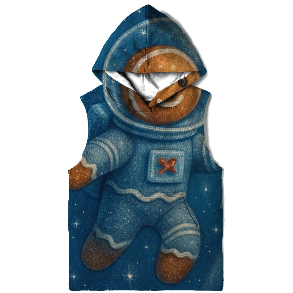 Gingerbread Astronaut Gift Drop premium hoodies