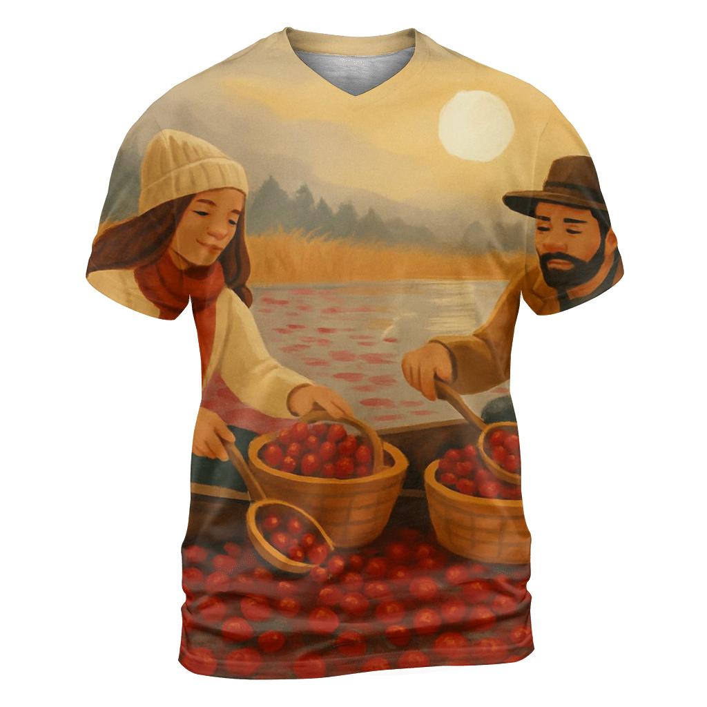 Cranberry Bog Canoe Gathering custom all-over print shirts