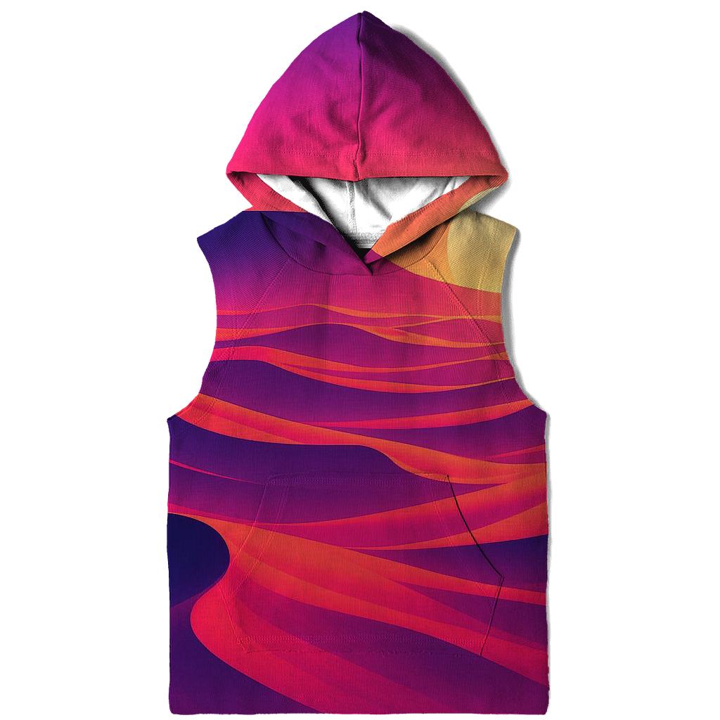 Neon Dune Sundown pullover hoodies
