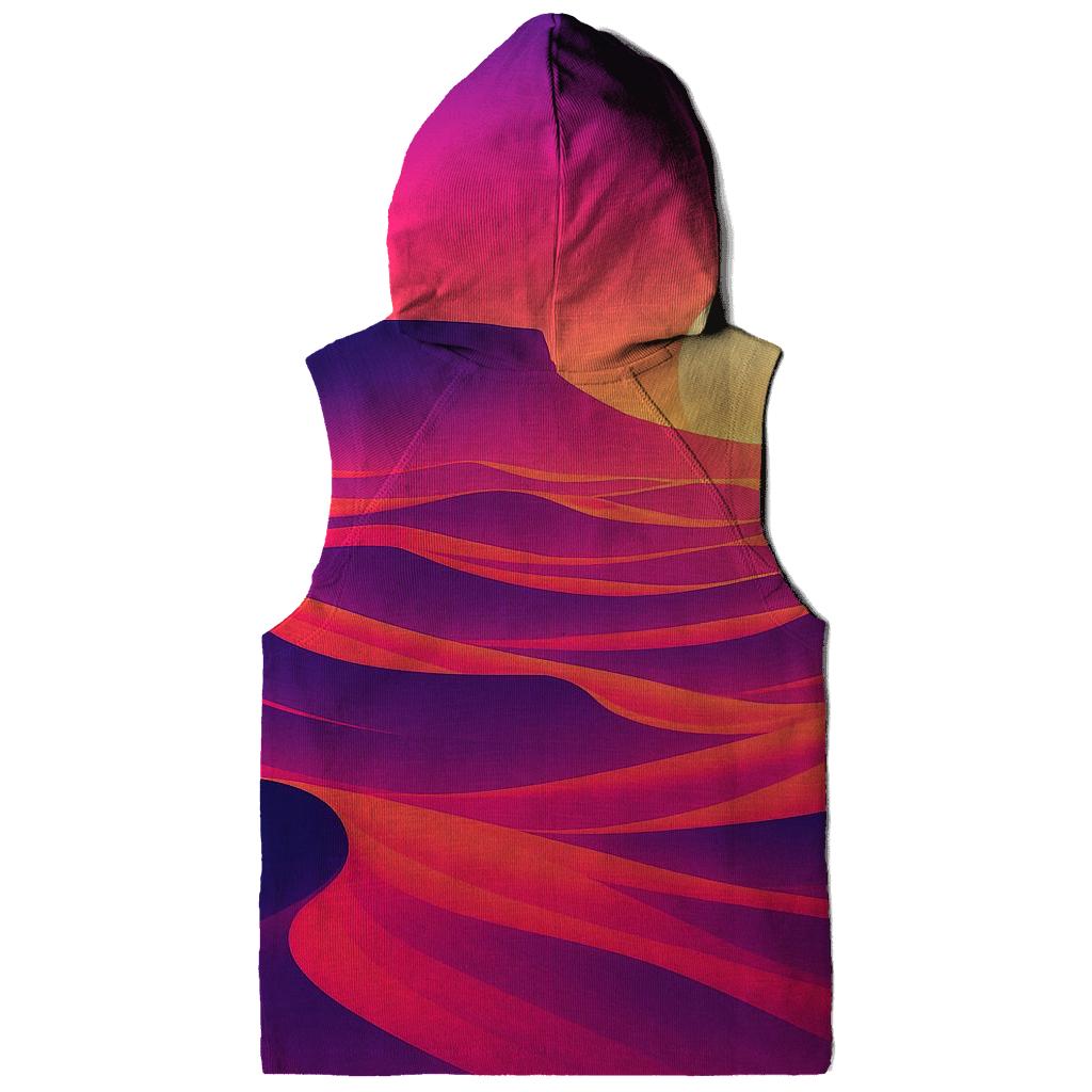 Neon Dune Sundown pullover hoodies