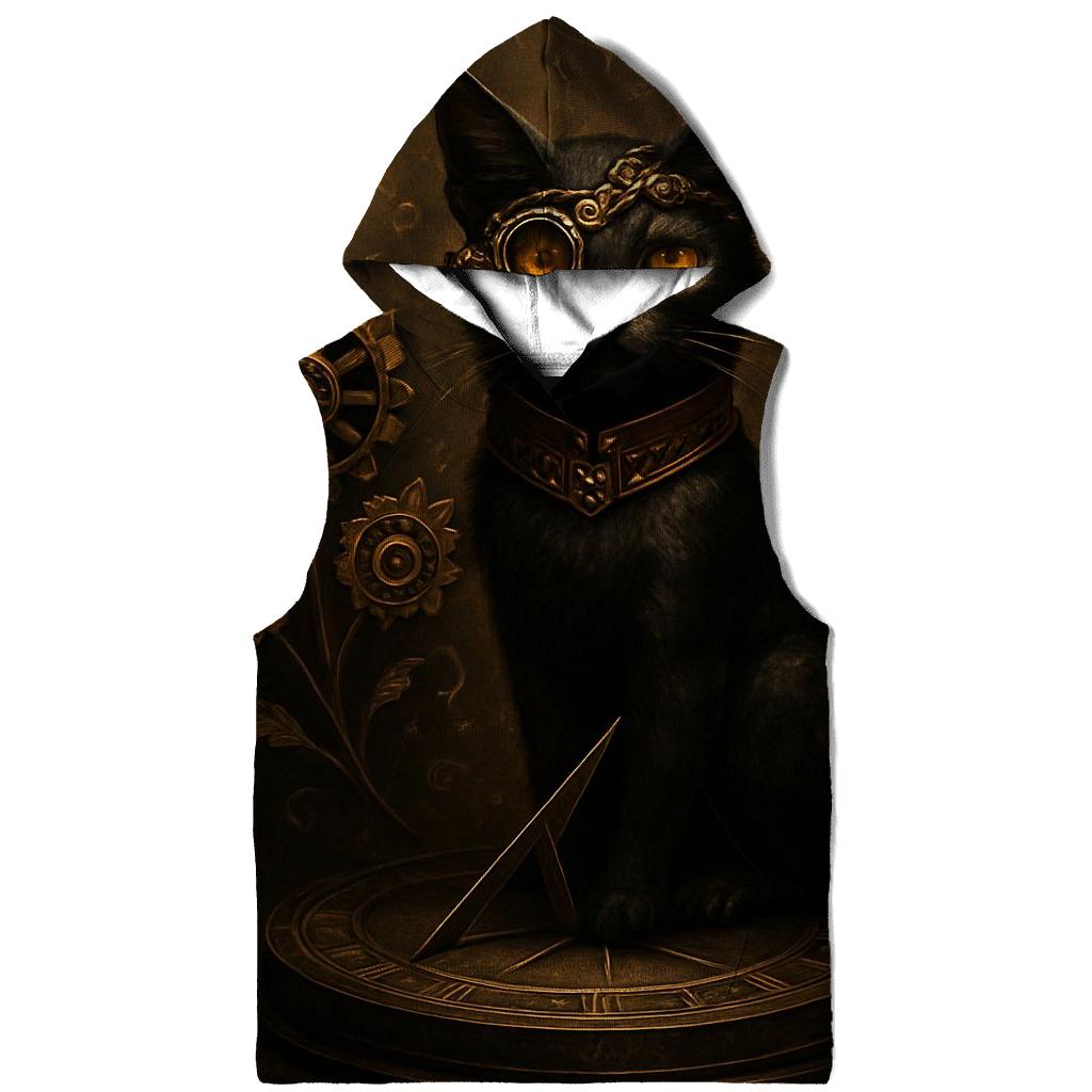 Clockwork Garden Guardian Cat hoodie styles