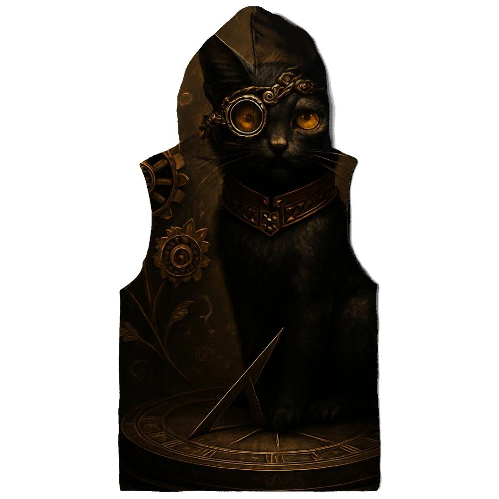 Clockwork Garden Guardian Cat hoodie styles