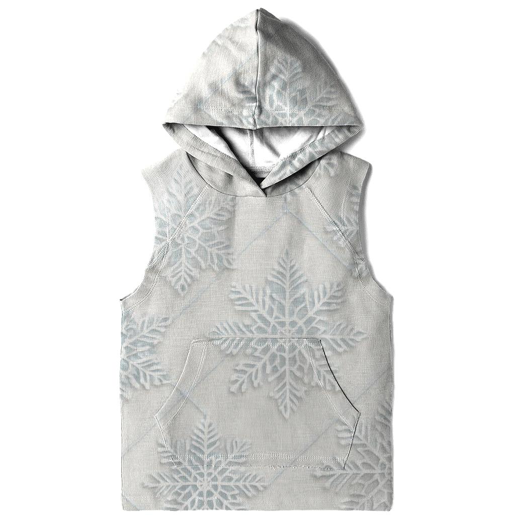 Snowflake Lace Lattice On Ivory Background pullover hoodies