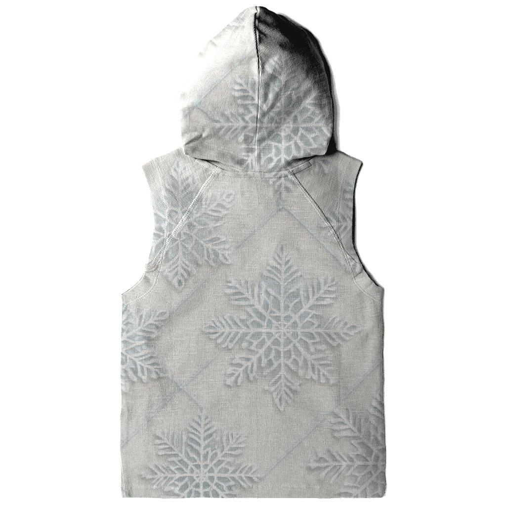 Snowflake Lace Lattice On Ivory Background pullover hoodies