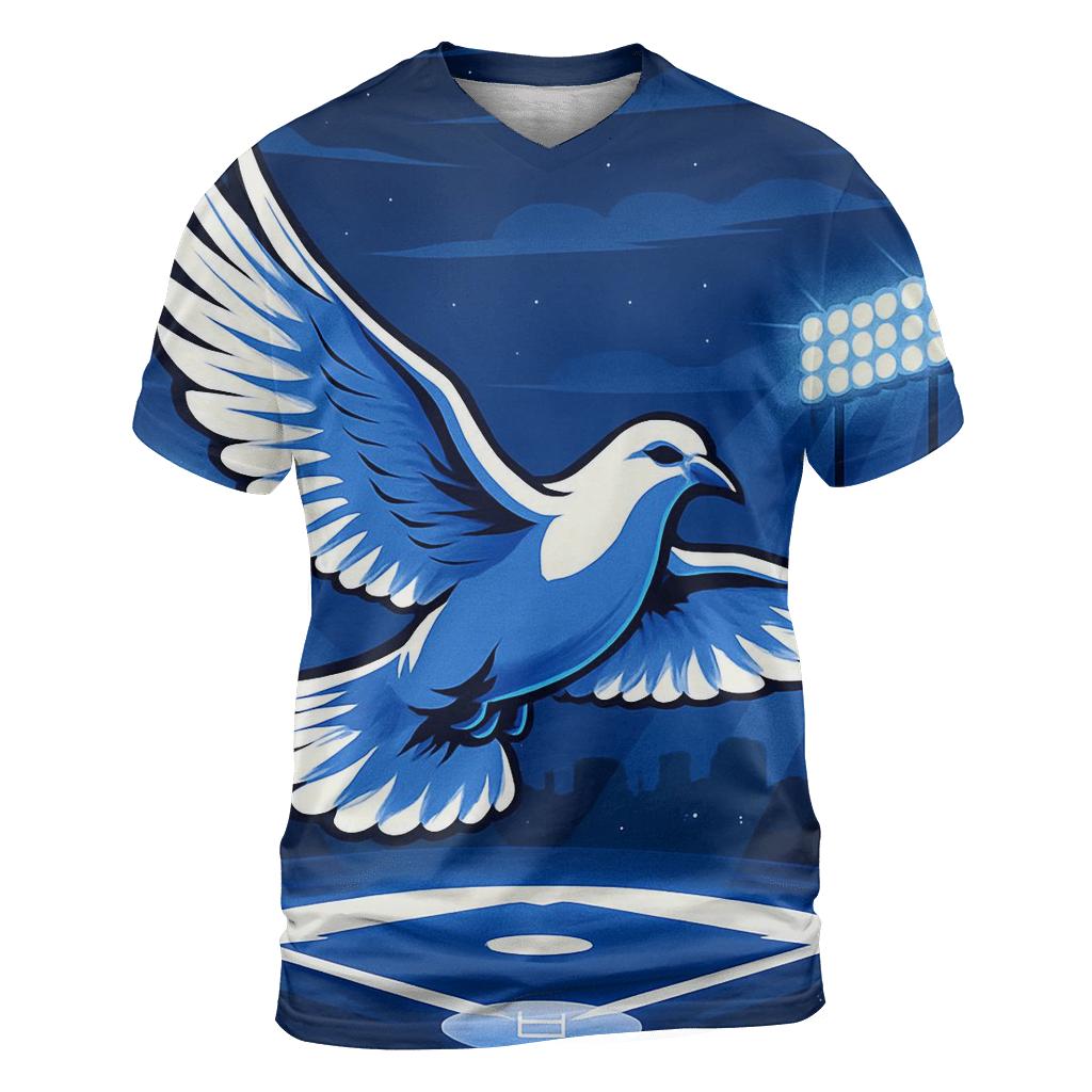 Stadium Dove Over Diamond creative print fashion shirts