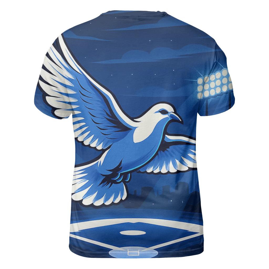 Stadium Dove Over Diamond creative print fashion shirts