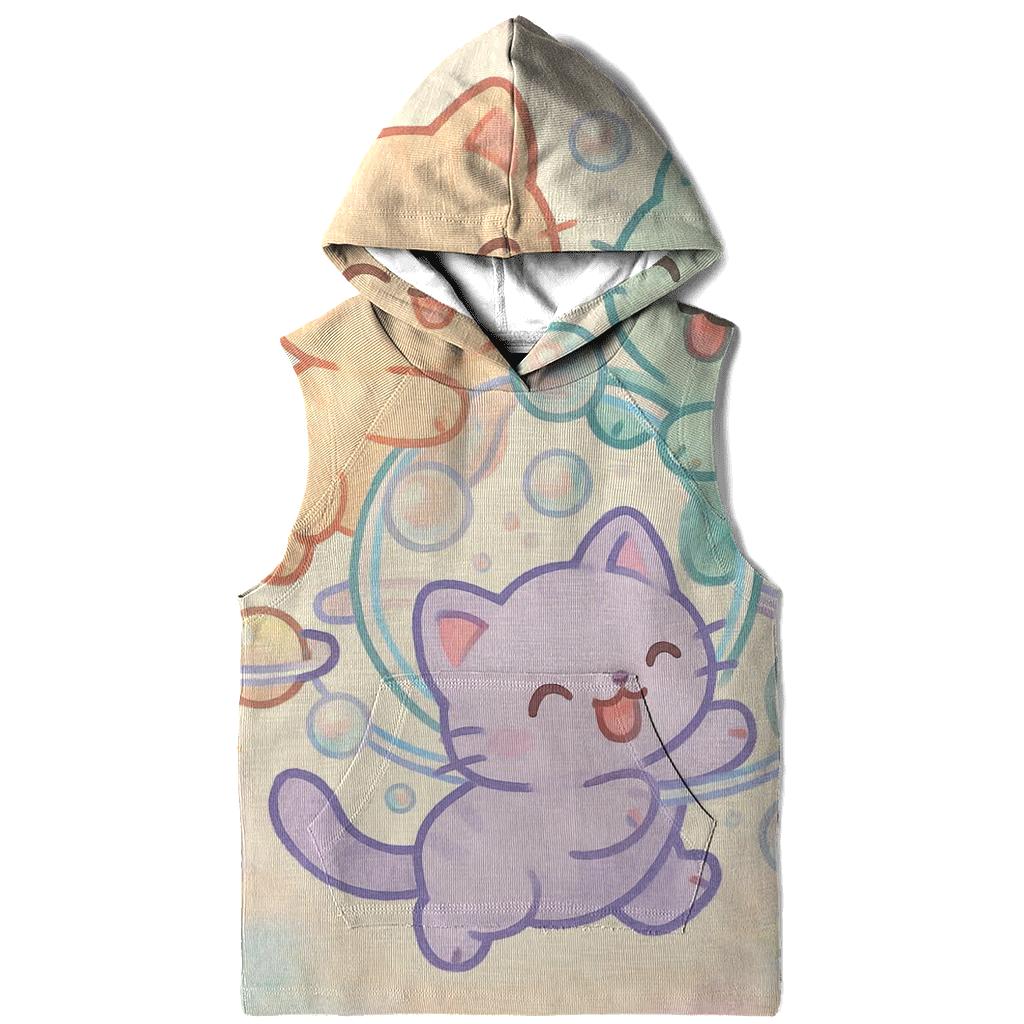 Bubble Planet Kitten Carousel hoodie trends