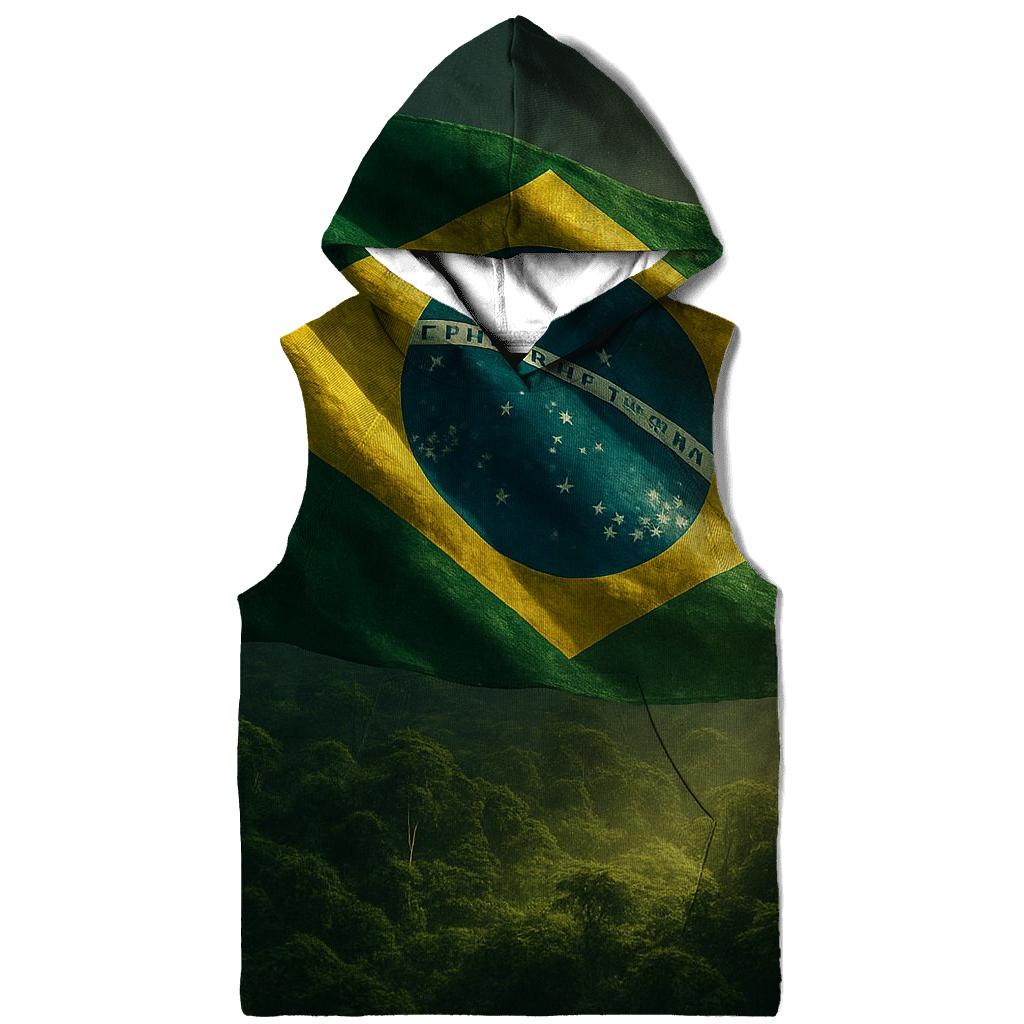 Brazil Emerald Storm Canopy embroidered hoodies