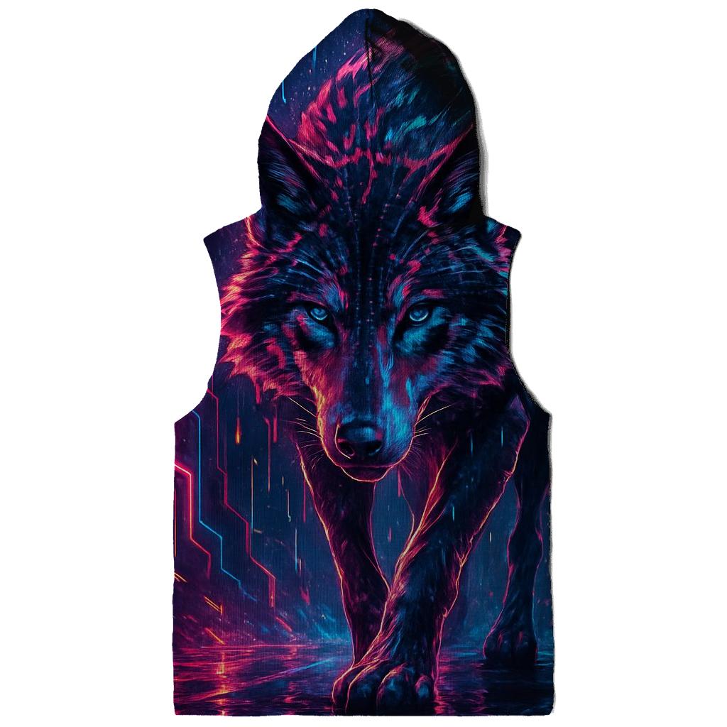Circuit Rain Night Prowler graphic hoodies