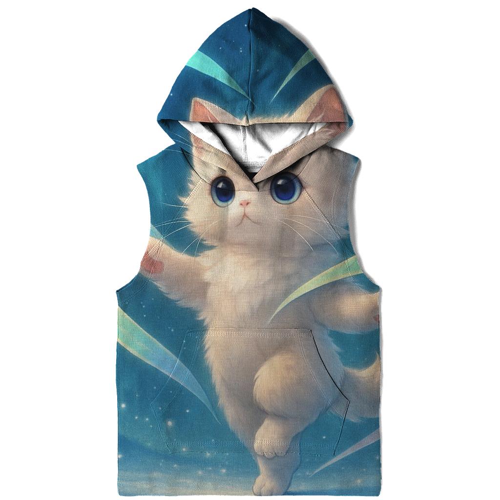 Aurora Ribbon Ballet Kitten custom hoodies
