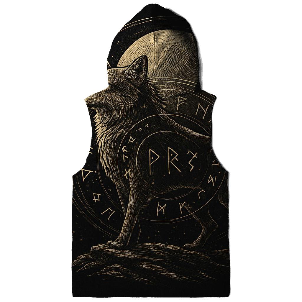 Golden Rune Moonrise zip-up hoodies