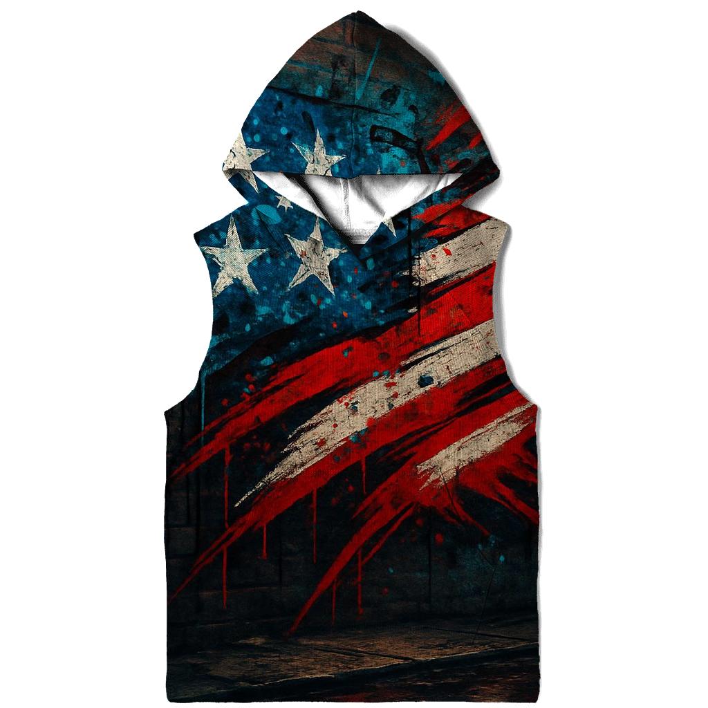 Graffiti Alley Starburst Banner pullover hoodies