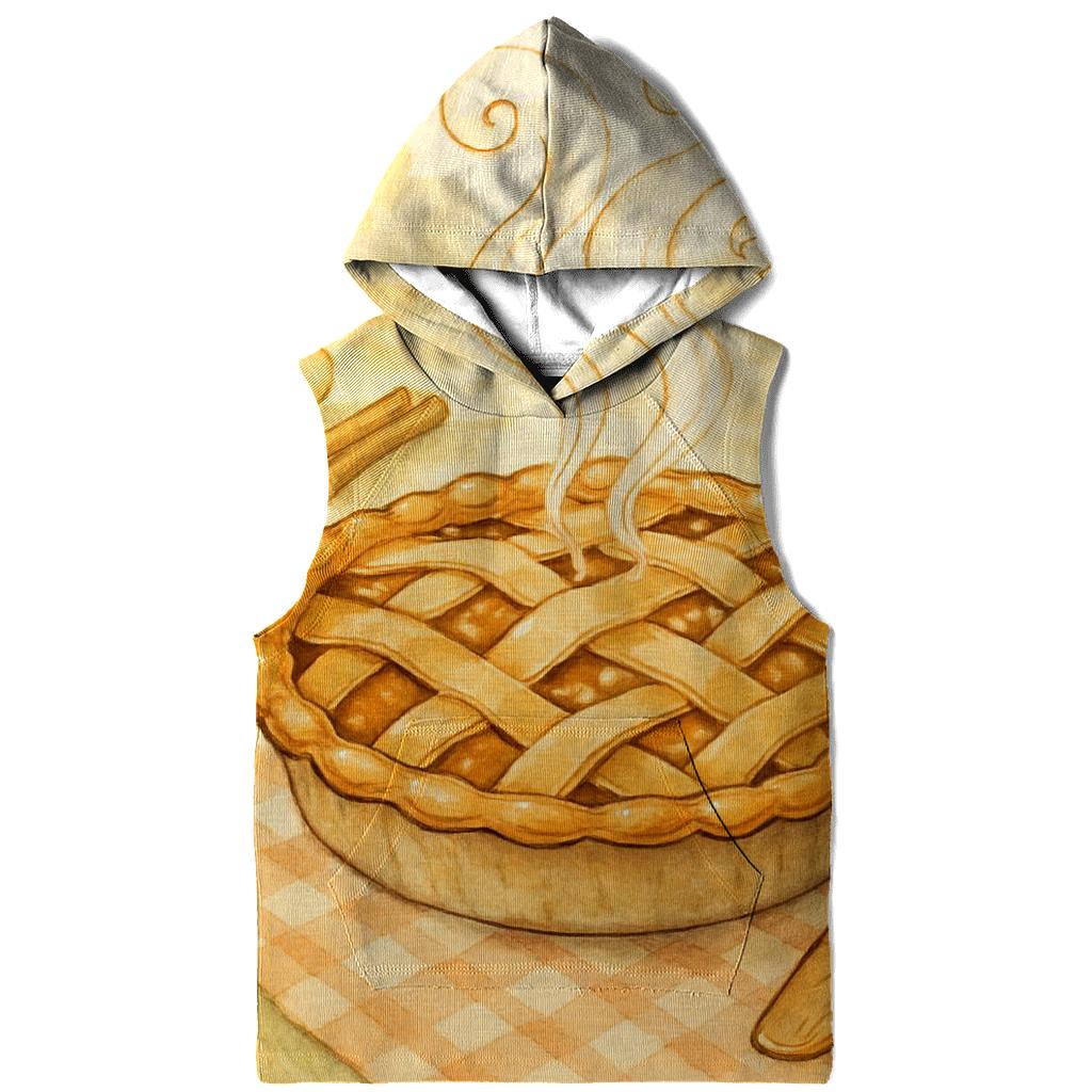 Autumn Orchard Pie Steam Spiral embroidered hoodies