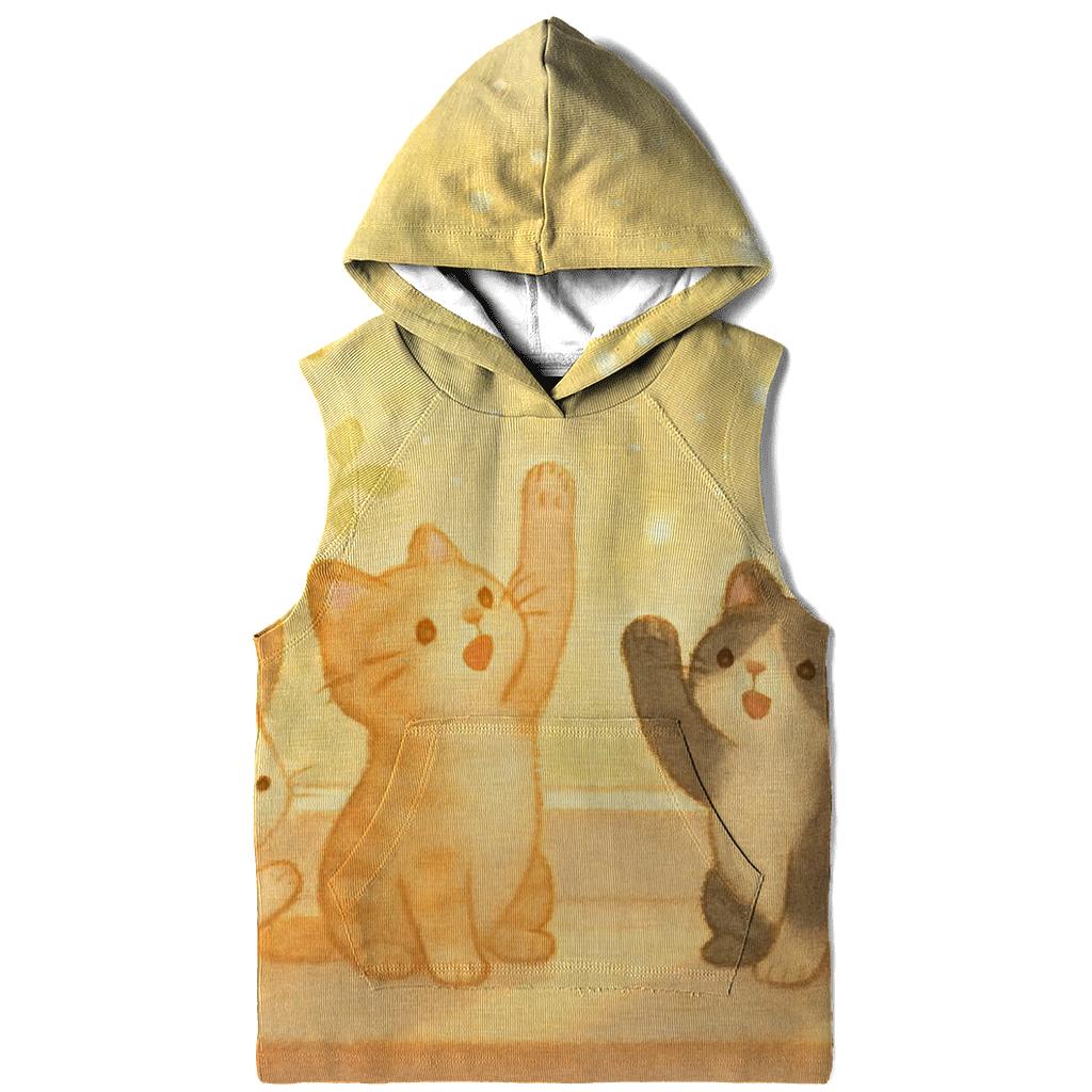 Sunbeam Window Herb Cats premium hoodies