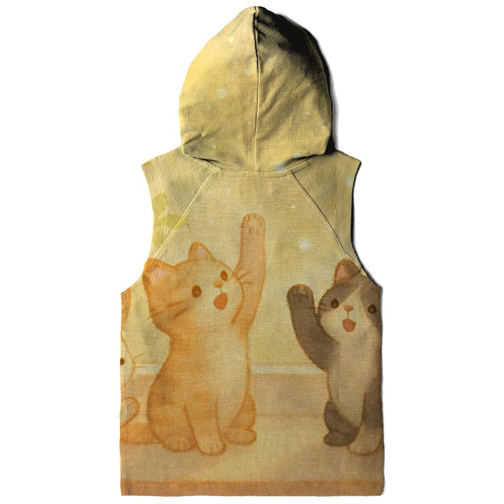 Sunbeam Window Herb Cats premium hoodies